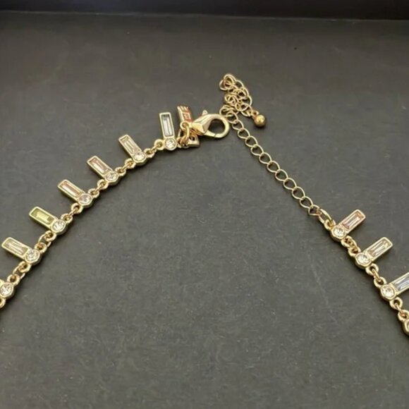 Gold plated multi color necklace - Picture 2 of 4